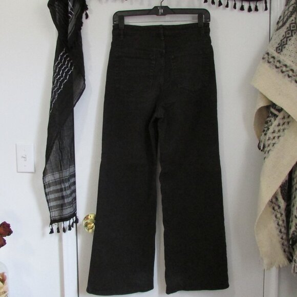 H&M Wide-leg Twill Pants - Picture 3 of 6